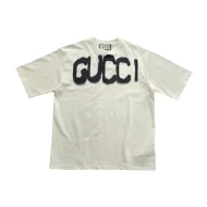 Футболка Gucci X Balenciaga Logo Paint "White"
