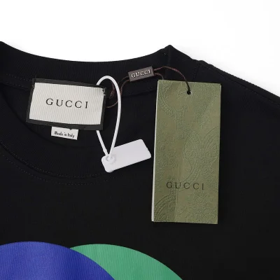 Футболка Gucci Comfortable With Graphic Logo "Black" фото № 5
