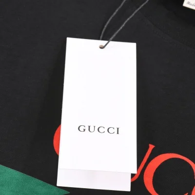Футболка Gucci Tape "Black" фото № 4