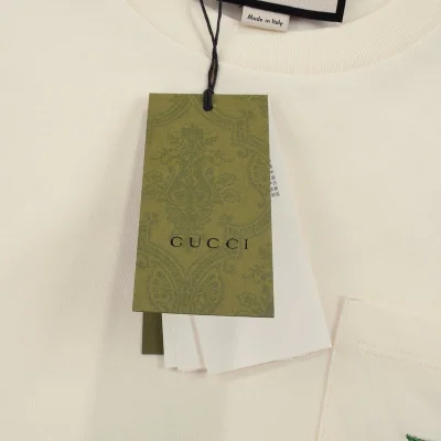 Футболка Gucci Cherries "Cream" фото № 8