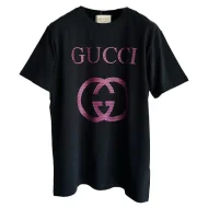 Футболка Gucci With Large Purple Brand Logo Футболка Gucci With Large Purple Brand Logo