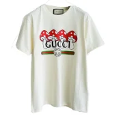 Футболка Gucci Poisonous Mushroom Print "Cream"