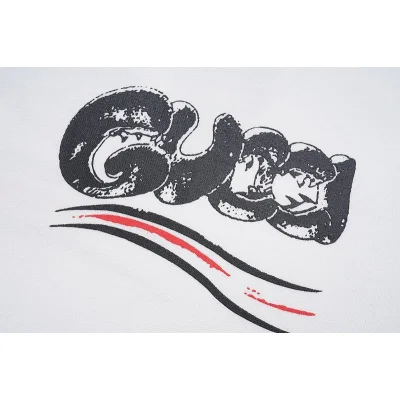 Футболка Gucci Volumetric Logo Inscription Back "White" фото № 3