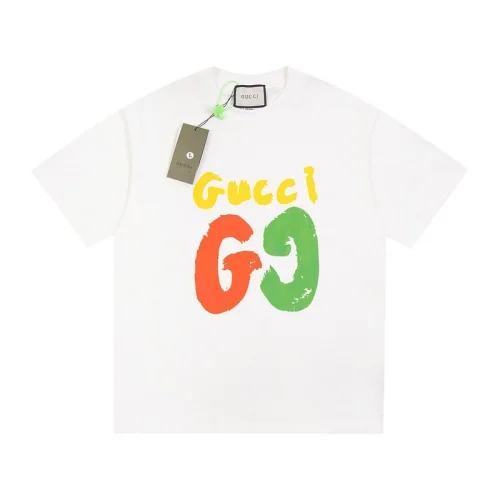 Футболка Gucci Gucci GC Print "White"