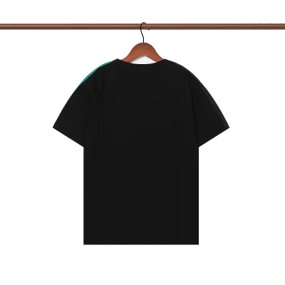 Футболка Gucci X Adidas Logo Stripes On The Sleeve "Black" фото № 2