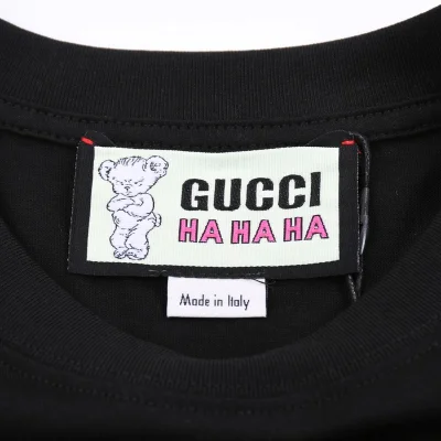 Футболка Gucci With Cherry "Black" фото № 2