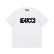 Футболка Gucci X Balenciaga With Logo "White"