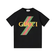 Футболка Gucci Big Print "Black"