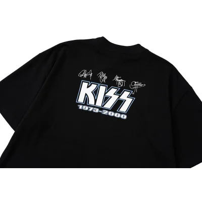 Футболка Kiss With Autographs "Black" фото № 4