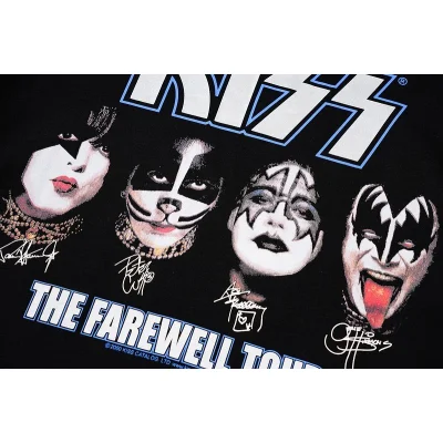 Футболка Kiss With Autographs "Black" фото № 9