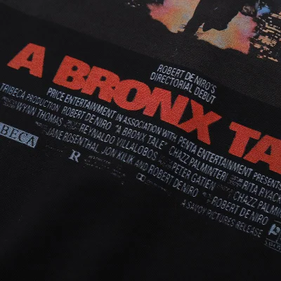 Футболка Kith Bronx Tale "Black" фото № 5