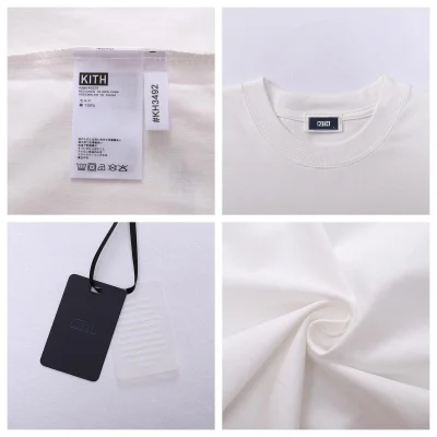 Футболка Kith Stretch "White" фото № 8