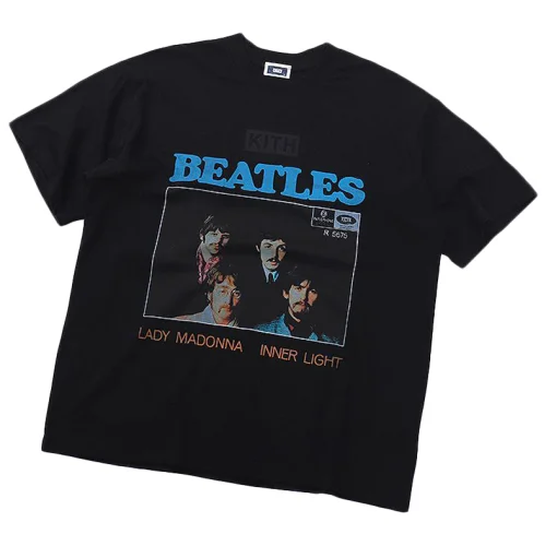 Футболка Beatles x Kith Lady Madonna "Black"