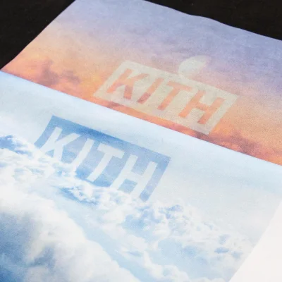 Футболка Kith Clouds "Black" фото № 4