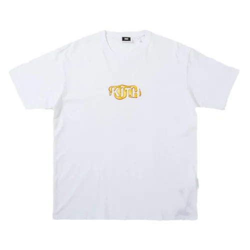 Футболка Kith Flame Logo "White"