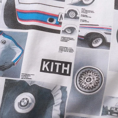 Футболка Kith BMW Collage "White" фото № 9