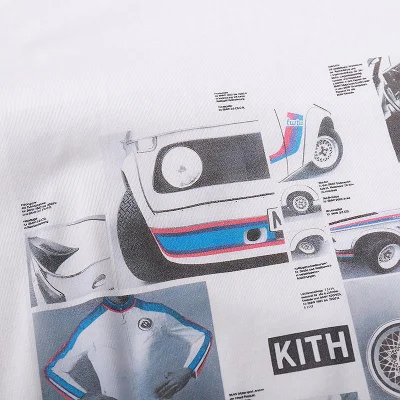 Футболка Kith BMW Collage "White" фото № 7