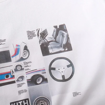 Футболка Kith BMW Collage "White" фото № 6