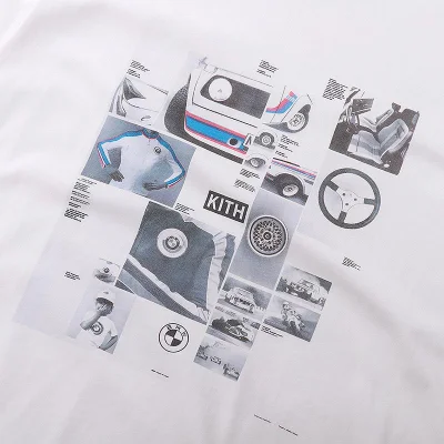 Футболка Kith BMW Collage "White" фото № 4