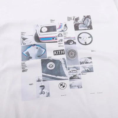 Футболка Kith BMW Collage "White" фото № 3