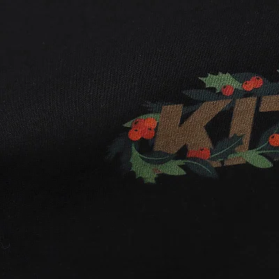 Футболка Kith Leaf "Black" фото № 5