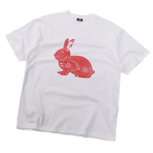 Футболка Kith Rabbit Year "White"