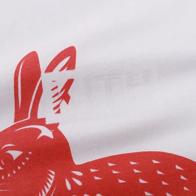 Футболка Kith Rabbit Year "White" фото № 7