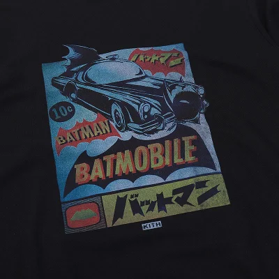 Футболка Kith Batmobile "Black" фото № 3