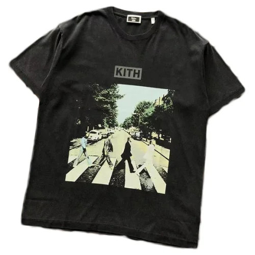 Футболка Kith Beatles Album Logo "Black"