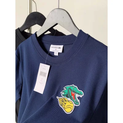 Футболка Lacoste Logo Ball "Blue" фото № 5