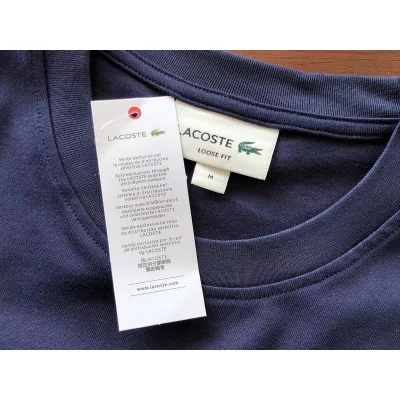 Футболка Lacoste Small Front Logo "Blue" фото № 3