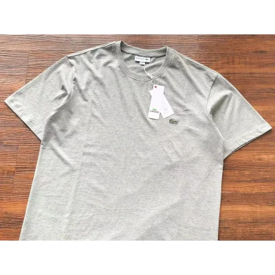 Футболка Lacoste Embroidered Small Front Logo "Gray" фото № 2