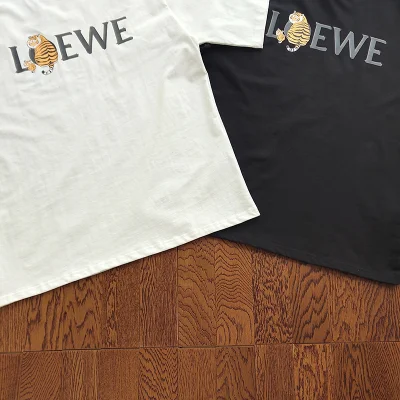 Футболка Loewe Big And Little Tiger "White" фото № 4