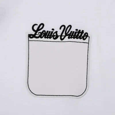 Футболка Louis Vuitton Distinctive Pocket "White" фото № 2