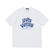 Футболка Louis Vuitton Logo Made Of Sequins "White"