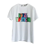 Футболка Louis Vuitton Cartoon Letters "White"