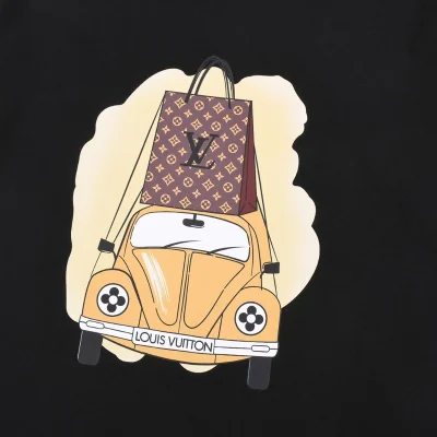 Футболка Louis Vuitton Express Delivery "Black" фото № 5