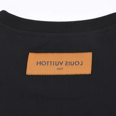 Футболка Louis Vuitton Brick Logo "Black" фото № 2