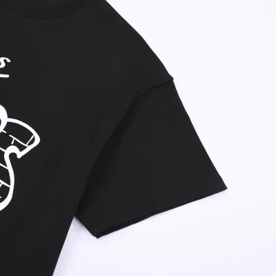 Футболка Louis Vuitton Brick Logo "Black" фото № 4