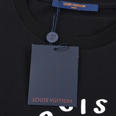 Футболка Louis Vuitton Brick Logo "Black" фото № 5