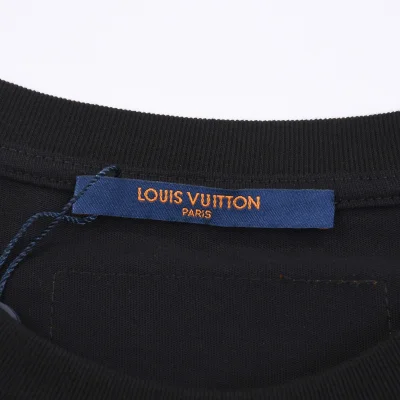 Футболка Louis Vuitton Brick Logo "Black" фото № 7