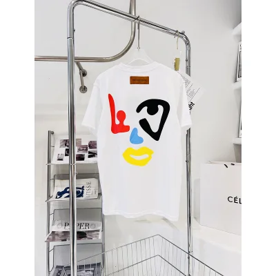 Футболка Louis Vuitton Face "White" фото № 2