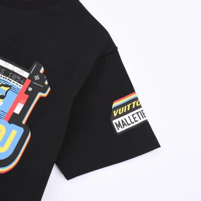 Футболка Louis Vuitton Concert Of Saxophonists "Black" фото № 3