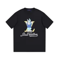 Футболка Louis Vuitton With Blue Rabbit Print Футболка Louis Vuitton With Blue Rabbit Print