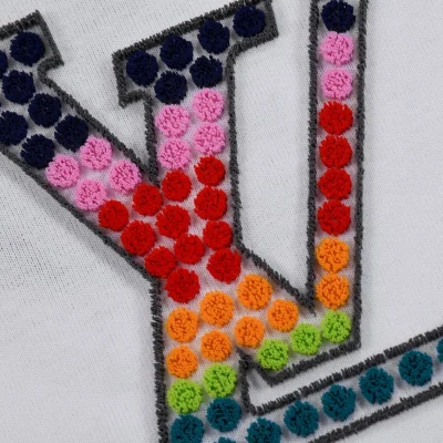 Футболка Louis Vuitton With A Big Rainbow Logo "White" фото № 5