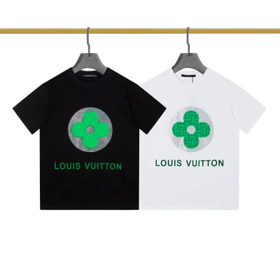 Футболка Louis Vuitton Clover "Black" фото № 4