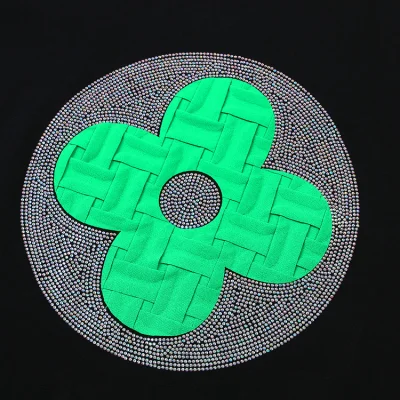 Футболка Louis Vuitton Clover "Black" фото № 6