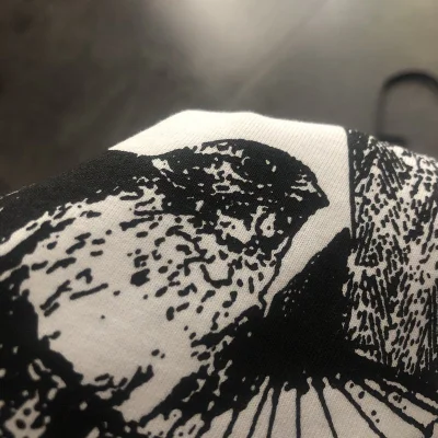 Футболка Louis Vuitton With Graphic Bird Print "White" фото № 4