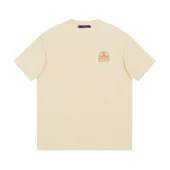 Футболка Louis Vuitton With A Symbolic Logo "Cream"