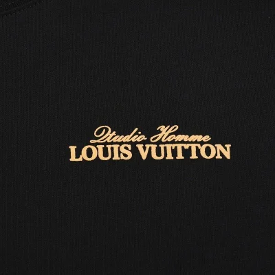 Футболка Louis Vuitton Star Style With Logo "Black" фото № 4